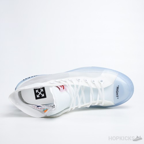 converse chuck taylor mi gente release date info White X Converse Chuck Taylor All Star Vulcanized Hi Dot Perfect Off